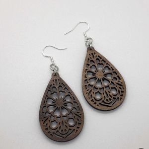 Wood Earrings